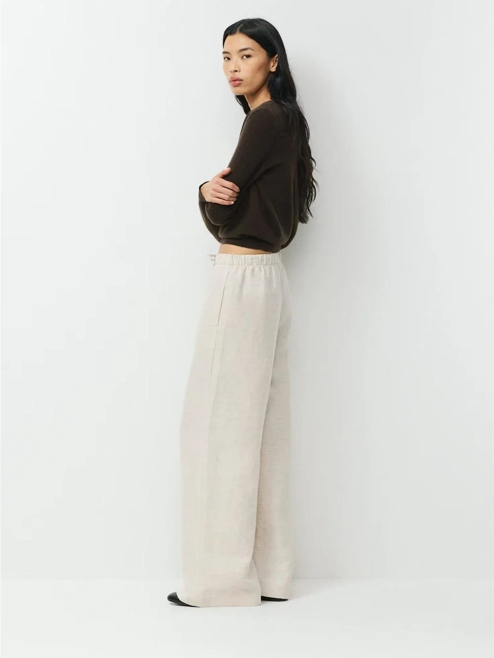 Aritzia The Lodge Pants Cruise Linen